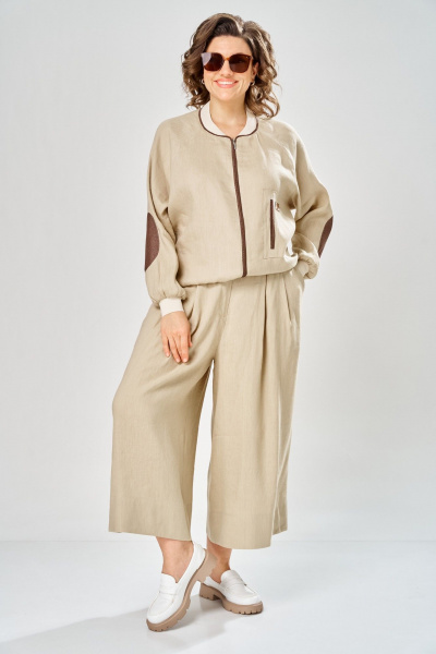 Брюки, бомбер Диомант 2154 натуральный - фото 6