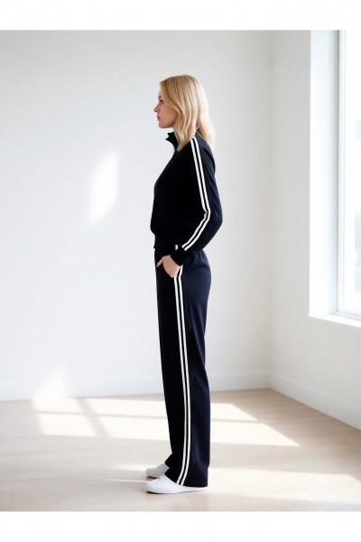 Брюки, джемпер Бобруйсктрикотаж 25738 черный - фото 2