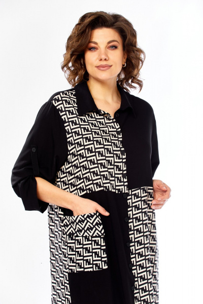 Платье Диомант 2155 черный - фото 9