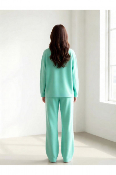 Брюки, джемпер Бобруйсктрикотаж 25744 васаби - фото 4