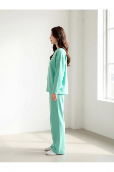 Брюки, джемпер Бобруйсктрикотаж 25744 васаби - фото 2