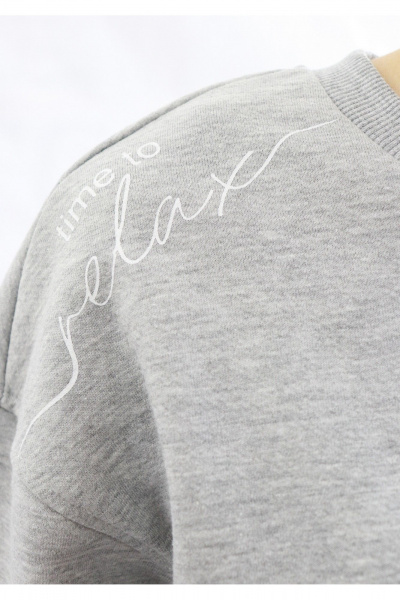 Брюки, джемпер Бобруйсктрикотаж 25744 серый - фото 2