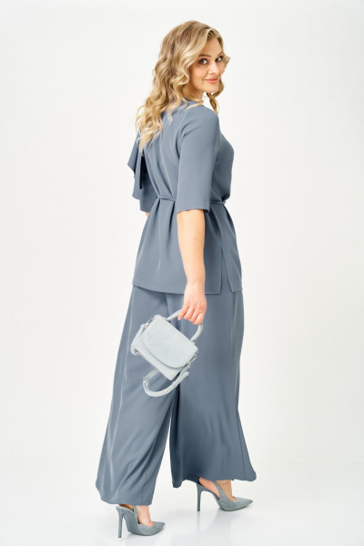 Блуза, брюки TVIN 7008 серый - фото 10