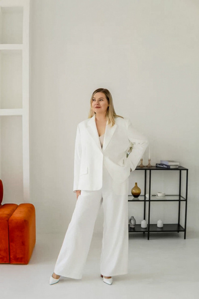 Жакет Dolce Forma GAK-BE-01_белый - фото 1