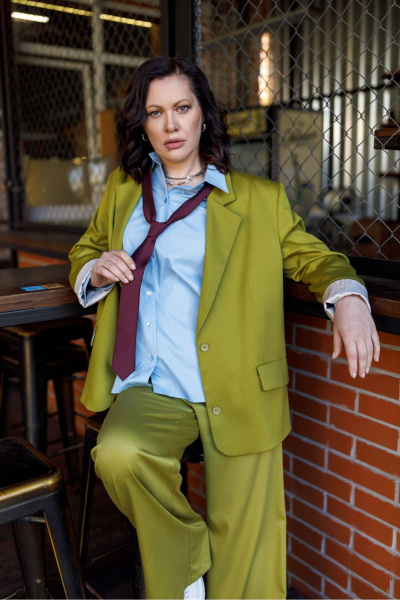 Жакет Dolce Forma GAK-BE-01_горчица - фото 3