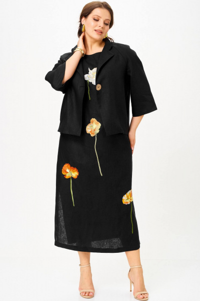 Жакет, платье SOVA 11327 - фото 2