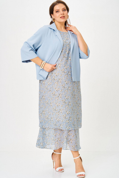 Жакет, платье SOVA 11325 - фото 3