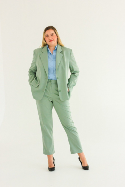 Брюки Dolce Forma BRK-BE-02_мята - фото 1