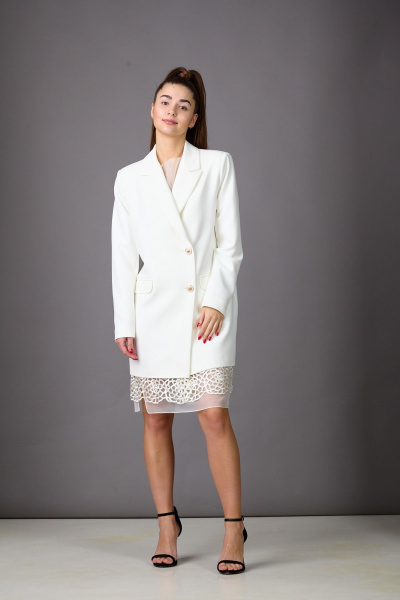 Пиджак Rosheli 1168/2 молочный - фото 3