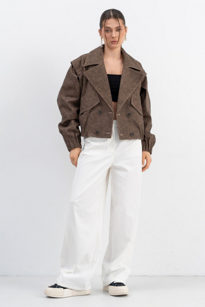 Куртка Luna М-267 коричневый - фото 7