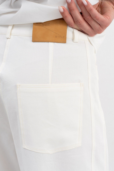 Брюки Luna М-268 молоко - фото 6