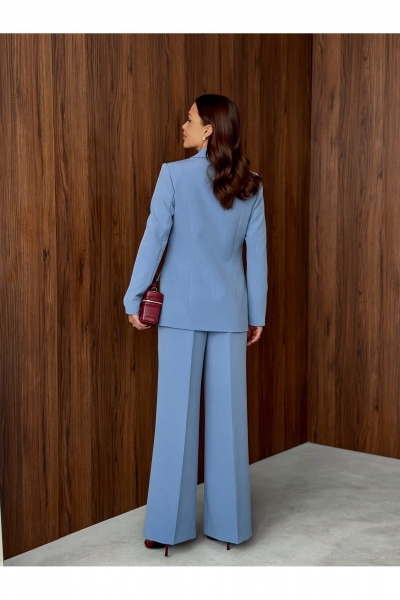 Брюки, жакет, жилет Dilana VIP 1993 голубой - фото 10