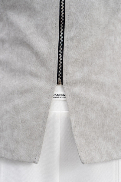 Топ Luna М-271 серый - фото 6