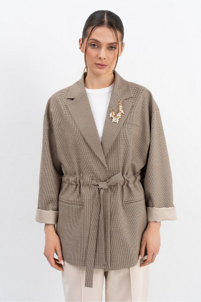 Жакет Luna М-274 бежевый - фото 10