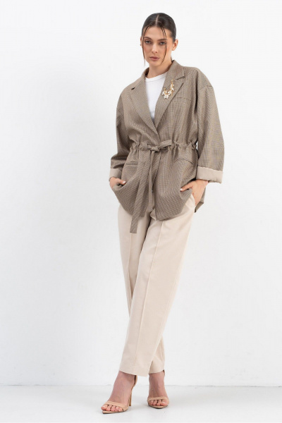 Жакет Luna М-274 бежевый - фото 8