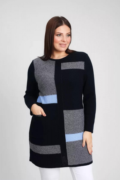 Туника BONADI 1899 синий-голубой - фото 6