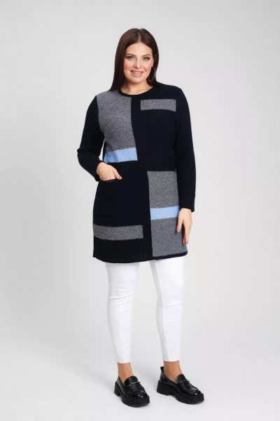 Туника BONADI 1899 синий-голубой - фото 9