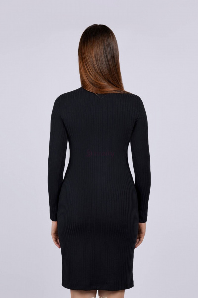 Платье Verally 480-1 черный - фото 2