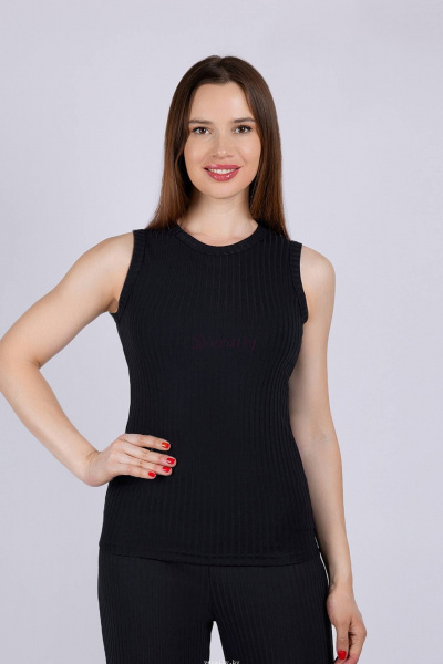 Топ Verally 475-1 черный - фото 1