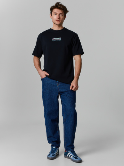 Футболка Mark Formelle 111846/25-4915П-0 черный_печать18_1_сл_на_пол_2_сл_на_спинке - фото 1