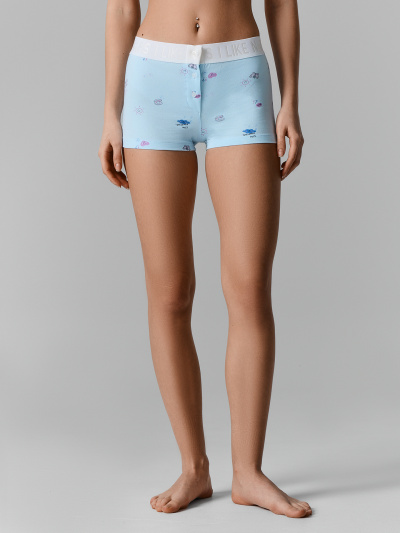 Шорты Mark Formelle 132386/25-38084ПП-5 ракушки_на_голубом - фото 5