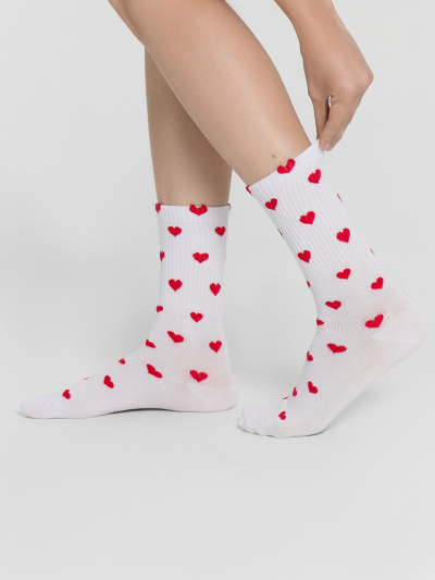 Носки Mark Formelle 217K-3287/25217K белый_рис.3287 - фото 1