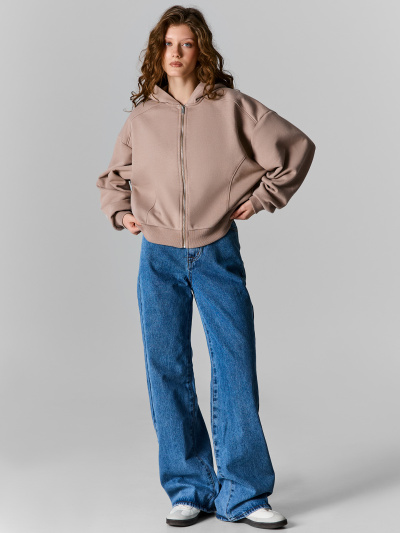 Толстовка Mark Formelle 362009/25-40017П-7 этерия_печать_1_сл_ДТФ_трансфер_на_ПР_рук_светоотр - фото 1