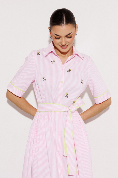 Платье Butеr 3272 розовый - фото 4