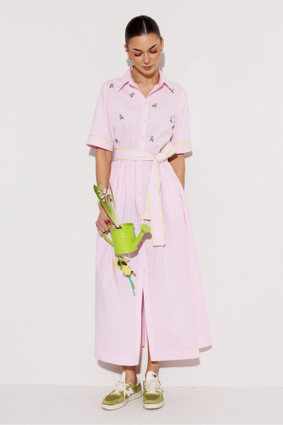 Платье Butеr 3272 розовый - фото 2