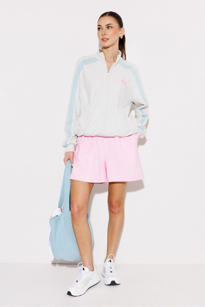 Джемпер Butеr 3276 светло-серый - фото 2