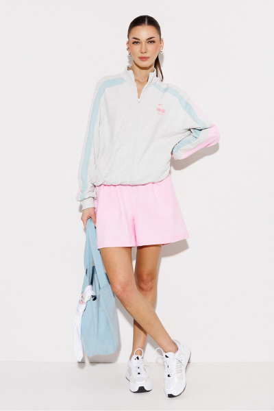 Джемпер Butеr 3276 светло-серый - фото 1