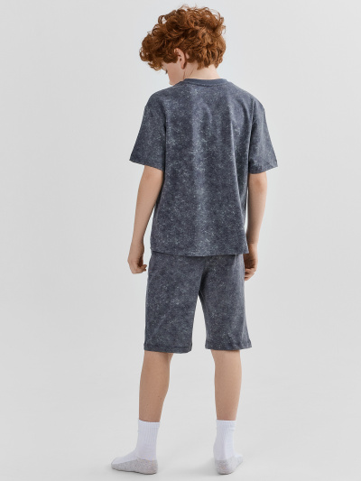Футболка, шорты Mark Formelle 563327/25-40738ПП-0 потертости_на_графите_3_сл_на_пол_3_сл_на_ПР_дет_ш - фото 2