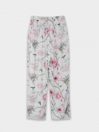 Брюки, футболка Mark Formelle 592541/25-39235ПП-14 св.шалфей_цветы_на_молочном - фото 2