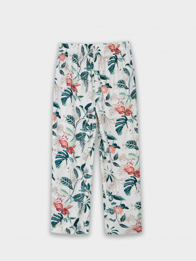 Брюки, футболка Mark Formelle 592541/25-39235ПП-14 шалфей_тропики_на_св.молочном1 - фото 2