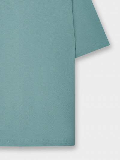 Брюки, футболка Mark Formelle 592541/25-39235ПП-14 шалфей_тропики_на_св.молочном1 - фото 4