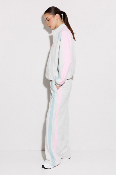 Брюки Butеr 3277 светло-серый - фото 3