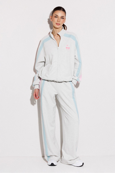 Брюки Butеr 3277 светло-серый - фото 2