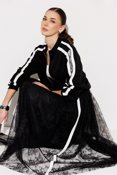 Юбка Butеr 3278 черный - фото 4