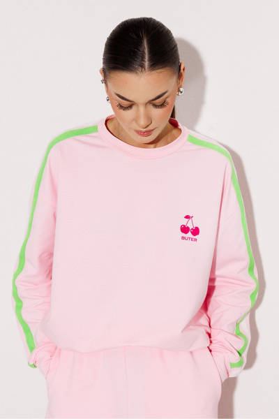 Джемпер Butеr 3280 светло-розовый - фото 2