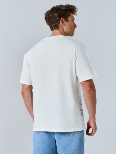 Футболка Mark Formelle 111846/25-4915П-0 св.молочный_печать4_2_сл_на_пол - фото 6