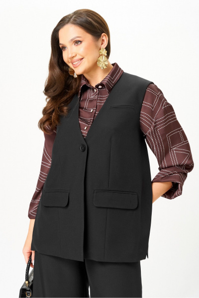 Брюки, жилет, рубашка AMUARt 1096 - фото 9