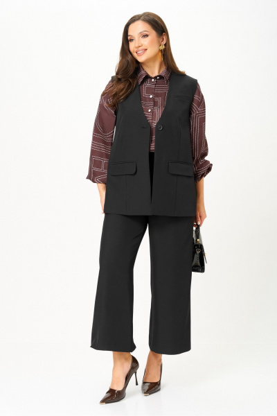 Брюки, жилет, рубашка AMUARt 1096 - фото 6