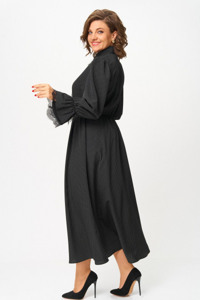 Платье Andina city 8039-25 черный_в_горх - фото 4