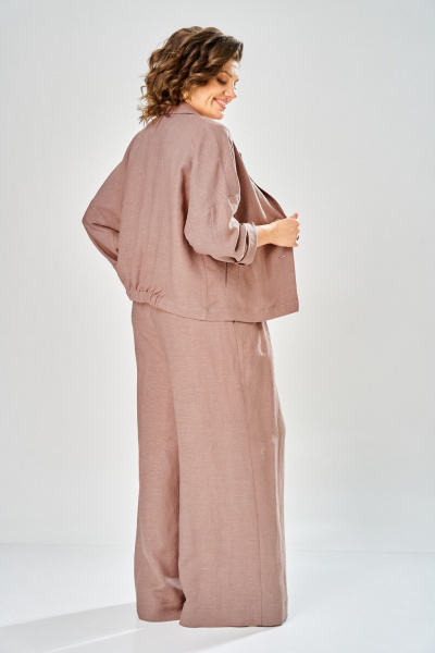 Брюки, жакет Диомант 2158 капучино - фото 7