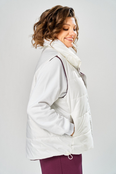 Брюки, джемпер, жилет Диомант 2165 бордовый - фото 7