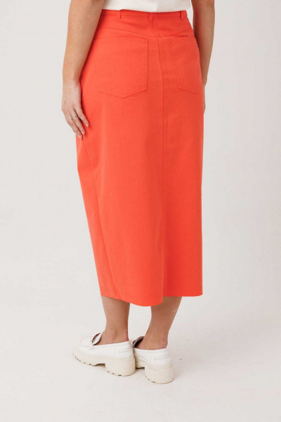 Юбка Mislana 1955 оранжевый - фото 8