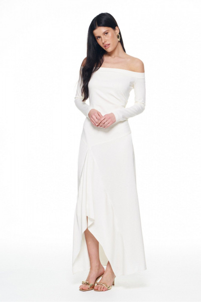 Платье KaVaRi 1140.1 белый - фото 1