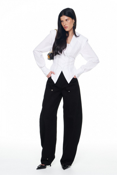 Брюки KaVaRi 3017.1 черный - фото 5