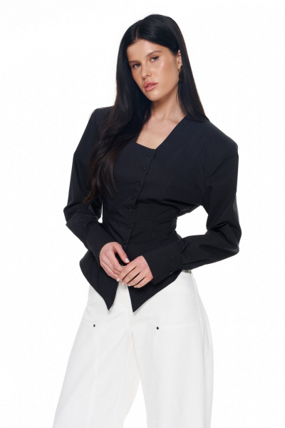 Рубашка KaVaRi 4026.1 черный - фото 1