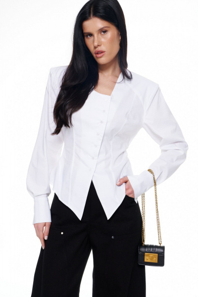 Рубашка KaVaRi 4026 белый - фото 7